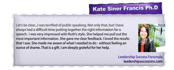 Kate Siner Francis Testimonial